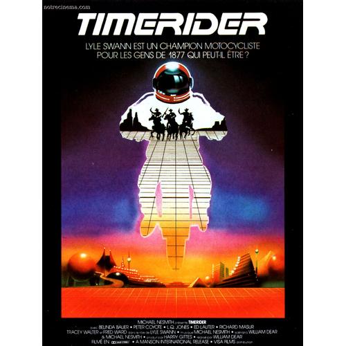 Affiche - Timerider - De William Dear - Belinda Bauer - Peter Coyote - Affiche Originale Cinéma  -  Pliée En 2 - 40 X 54 - 1982 - -