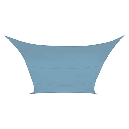 Perel Voile D'ombrage Carrée 5 M Gris Ardoise Clair