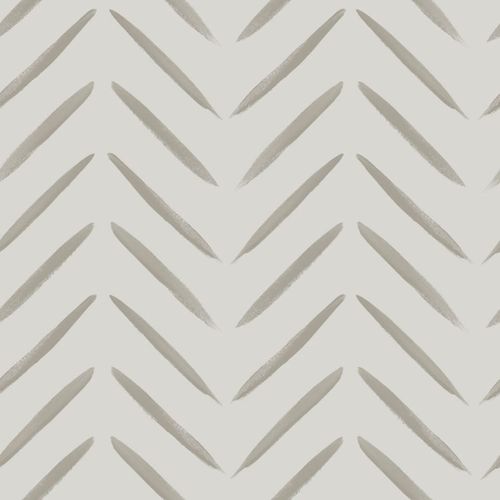 DUTCH WALLCOVERINGS Papier peint Chevron Taupe
