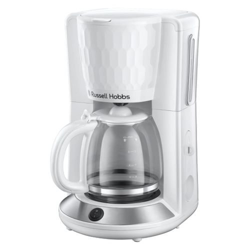 Russell Hobbs Honeycomb 27010-56 - Cafetière - 15 tasses - blanc