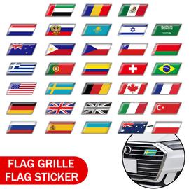France FR vignette pays autocollant EU Europe ovale code pays voiture auto  sticker logo78
