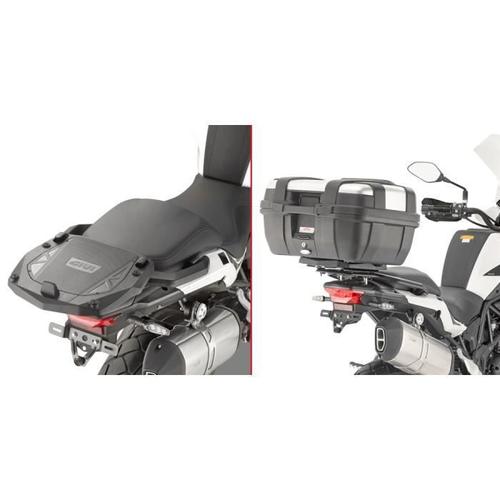 Support Top Case Moto Givi Monokey Ou Monolock Benelli Trk 502 X (20) - Noir