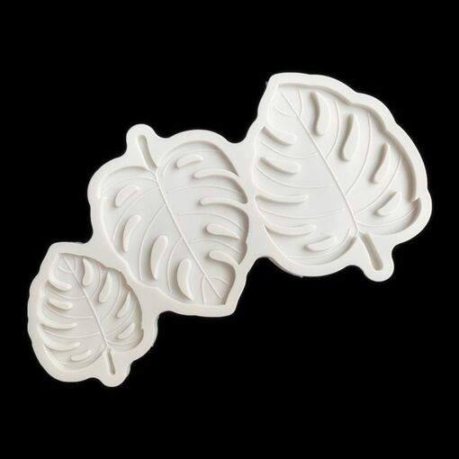 Feuille En Silicone 12x20cm - Moule 3D Pour Fondant, Chocolat Et Gâteaux - Décoration Feuilles Réalistes Pour Pâtisserie