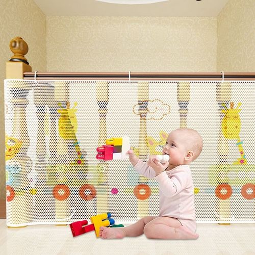 Filet De Protection De Sécurité Pour Bébé, Rampe D'escalier En Maille Pour Garde Rampe De Balcon, Protection Des Nourrissons, Tout Petits Et Enfants
