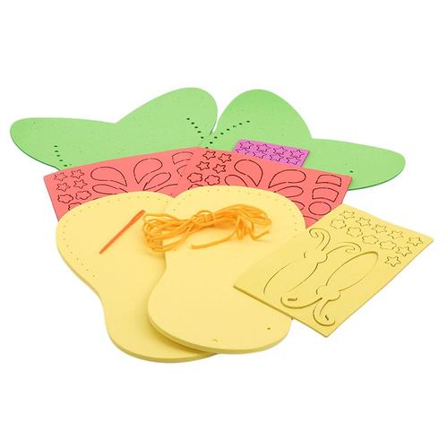 Pantoufles De Dessin Animé Fait À La Main, Kit De Couture, Jouets Éducatifs Montessori Pour Enfants, Bricolage, Chaussures En Feutre Hibou