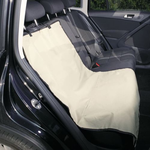 Protège Siège Et Banquette De Voiture Beige Pour Chien