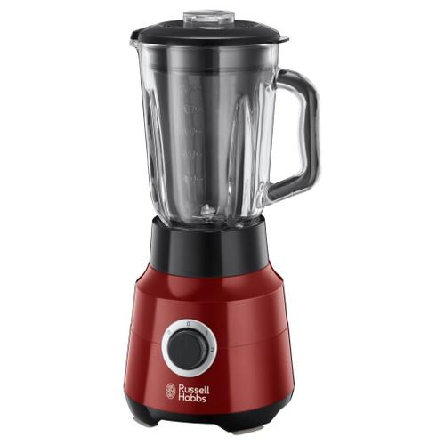 Russell Hobbs Desire 24720-56 - Bol mixeur blender - 1.5 litres - 650 Watt - rouge/noir