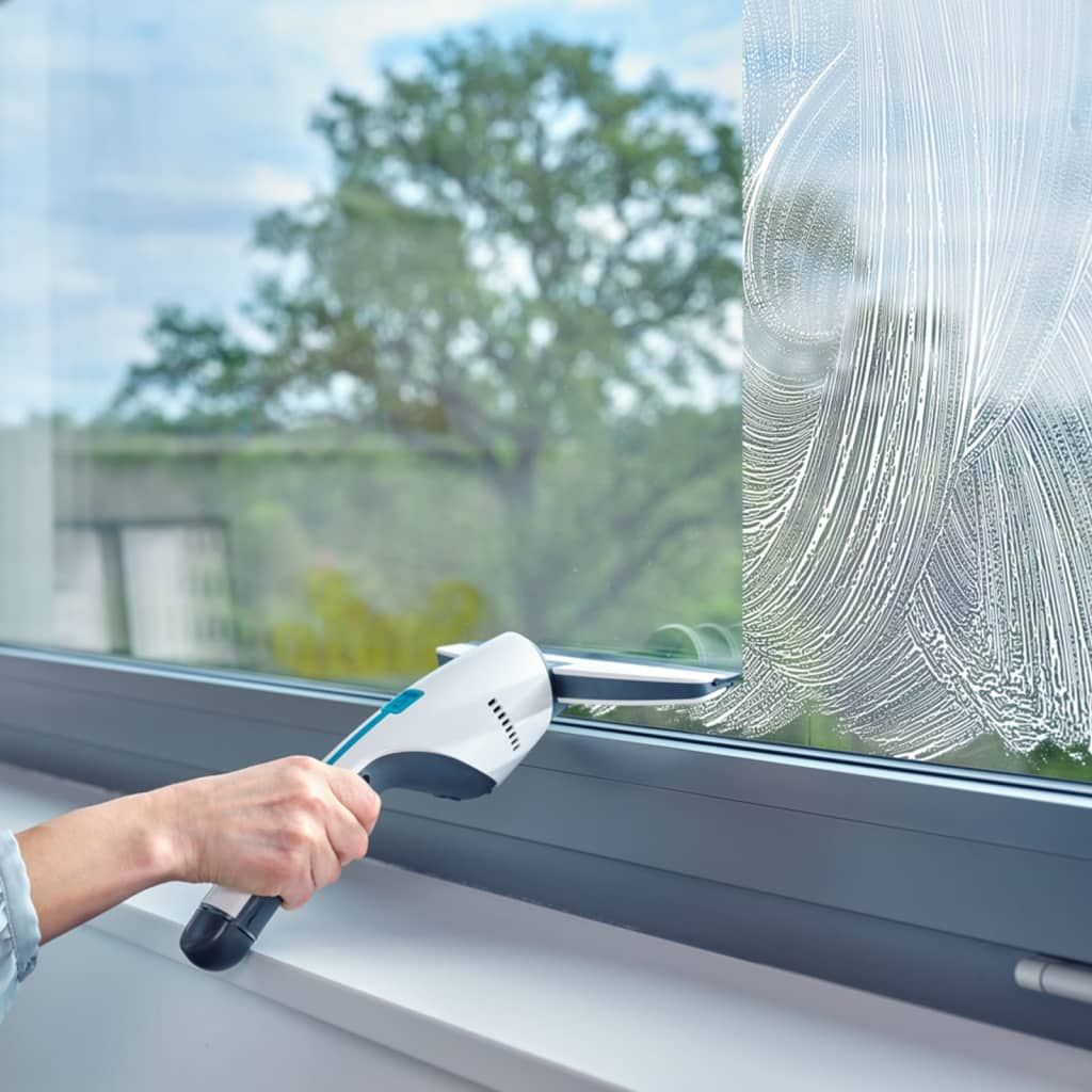 Nettoyeur vitre Leifheit Nemo - Nettoyeur de vitres - Aspirateur à main -  sans fil