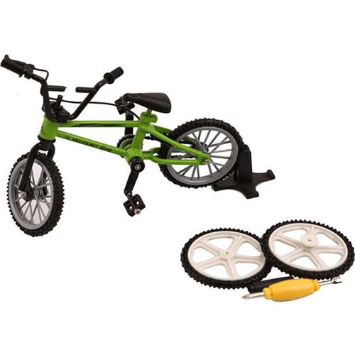 Mini Vélo Bmx Avec Doigts, Boîte De Vente Au Détail + 2 Pièces De Pneus De Rechange, Jeu Créatif, Cadeau Pour Enfants, Nouveau