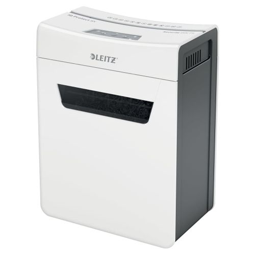 Destructeur Iq Protect 8x Coupe Croisée P4 - 8 Feuilles - 14 Litres - Blanc