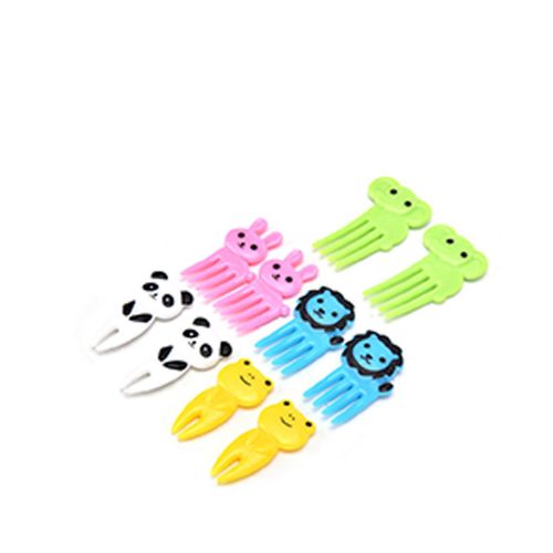 Fourchette Mignonne Pour Enfants 10 Pièces/Ensemble, Couverts D'alimentation Pour Bébé, Vaisselle De Table, Ustensile Portable, Vaisselle Pour Nourrissons