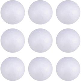 Boule polystyrène-diamètre: 30 cm - 2 pièces