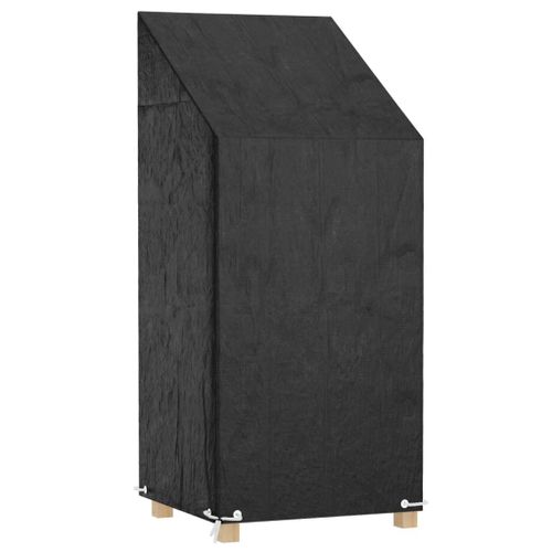 Vidaxl Housse De Chaise De Jardin 8 Oeillets 65x65x110/150 Cm Pe