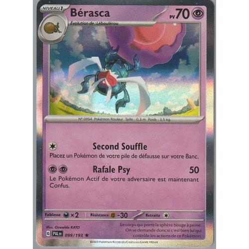 Carte Pokémon - Bérasca - 099/193 - Holo-Rare - Sv2 - Evolution À Paldea