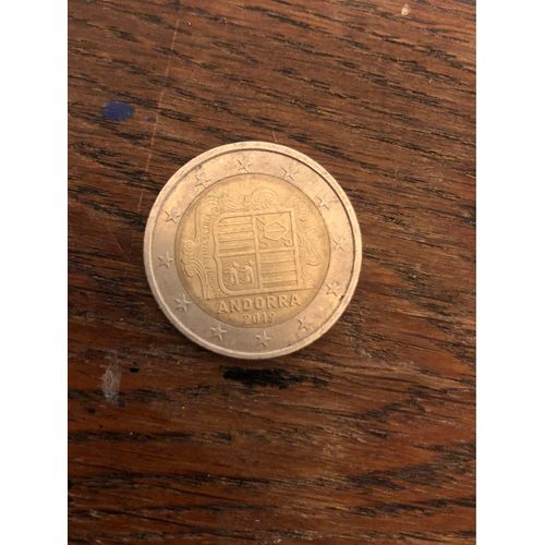 Pièce De 2 Euros Andorre 
