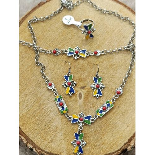 Parure Berbère Imitation Bijoux Kabyles