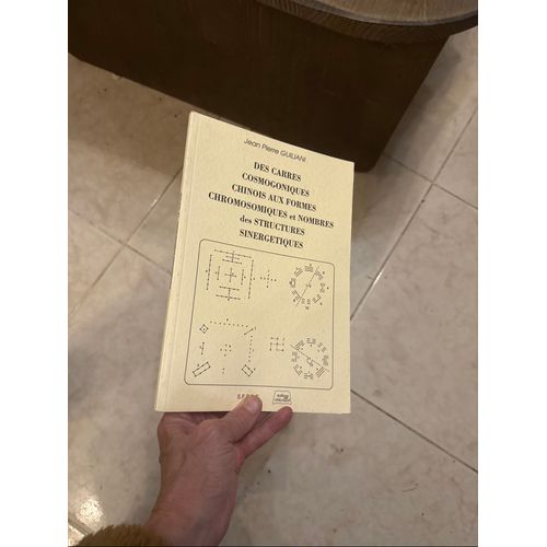 Des Carres Cosmogoniques Chinois Aux Formes Chromosomiques Et Nombres Des Structures Sinergetiques Par Jean Pierre Guiliani