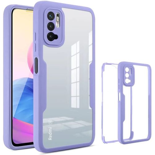 Coque Compatible Avec Samsung Galaxy A52/A52s, Coque Antichoc Housse Avec Protection ¿¿Cran, 360¡Ã Protection Case Robuste Double Bumper Etui Int¿¿Grale (Violet)