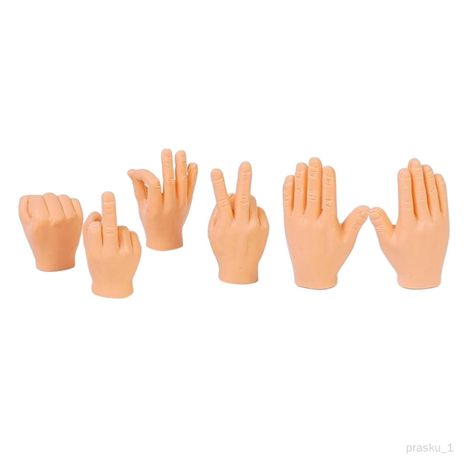 5 mains de doigt gauche et 5 mains droites Mains minuscules pour
