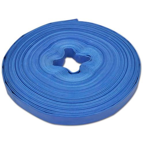 vidaXL Tuyau plat 100 m 1"" PVC