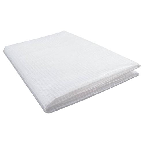 vidaXL Bâche de gaze 140 g/m² 4x4 m Blanc