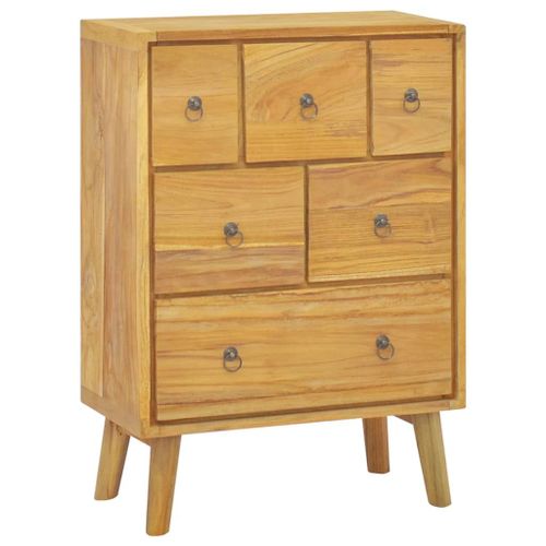 Vidaxl Commode 56x30x80 Cm Bois Massif De Teck