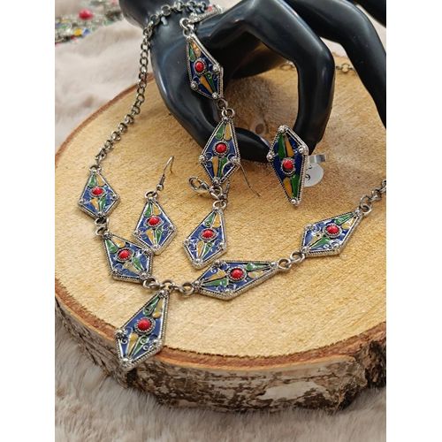 Parure Berbère Imitation Bijoux Kabyles