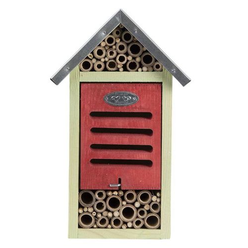 Esschert Designhôtel À Insectes, Taille M, H 29 Cm. Abeilles , Coccinelles..