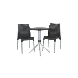 Keter Jeu De Bistro Chelsea Graphite 223562