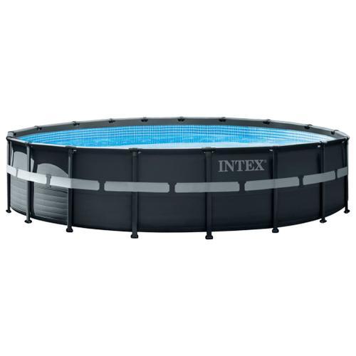 Intex - Ultra XTR Frame - Piscine avec pompe de filtration - 549x132 cm - Ronde - Piscine intérieure - Accessoires inclus