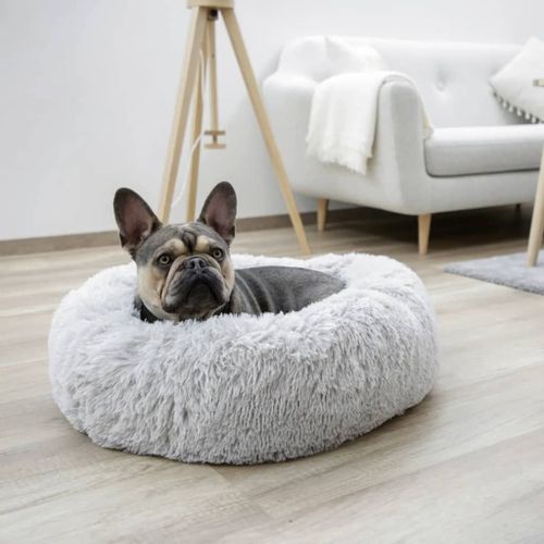Kerbl Lit Douillet Pour Chien Fluffy 18 Cm Gris Clair