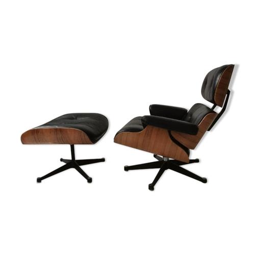 Lounge Chair  Amp Ottoman Charles Eames Mobilier International 1994 Bois