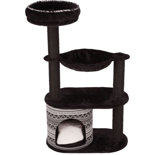 Trixie Arbre A Chat Giada 112cm - Noir Et Blanc - Pour Chat