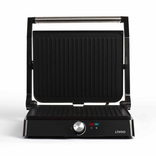 Livoo DOC223 - Machine à panini/grill - 2.2 kWatt - noir/gris