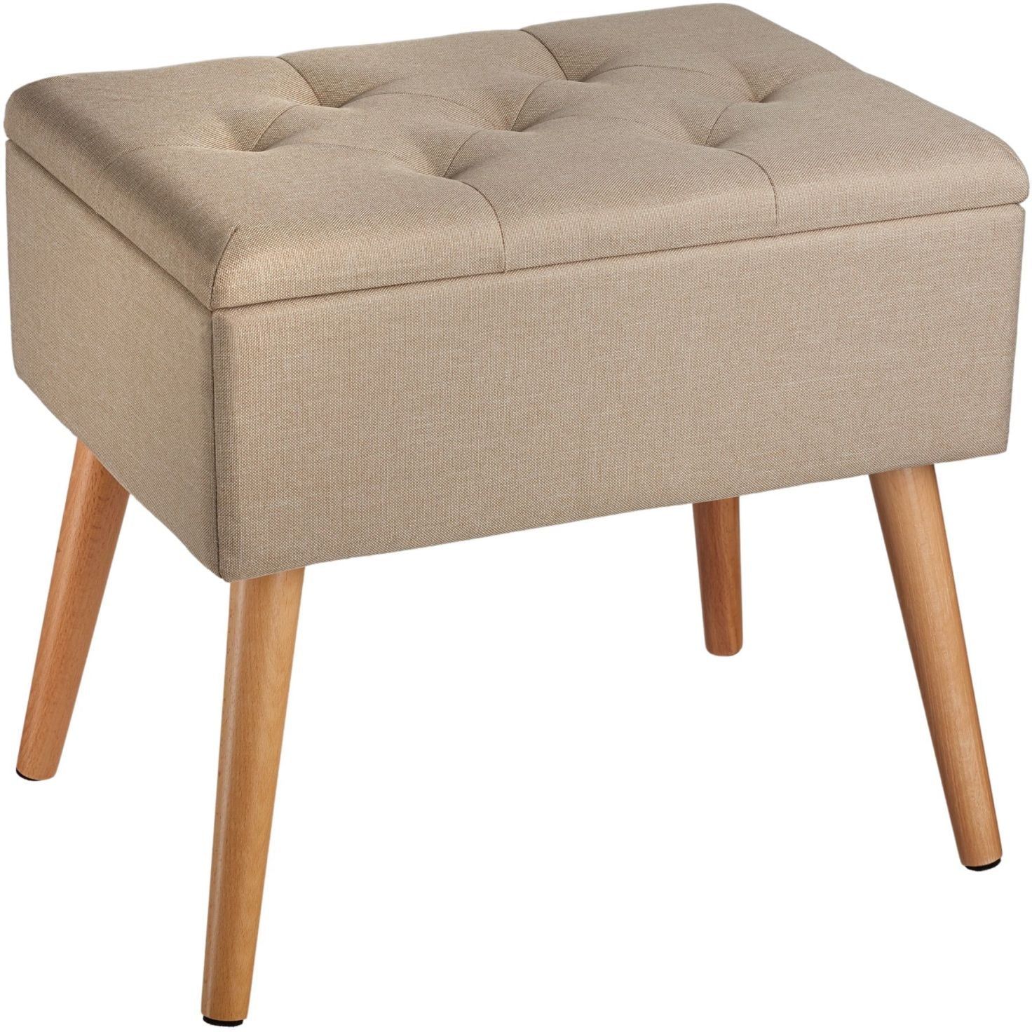 Coffre Banc Pliable ELEONOR Beige