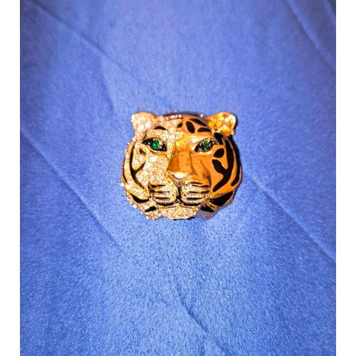 Broche Forme Tête De Tigre
