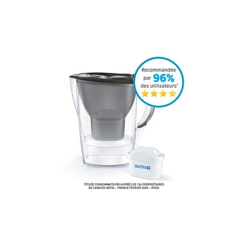 Carafe Filtrante Brita Marella Graphite + 1 Cartouche Maxtra+
