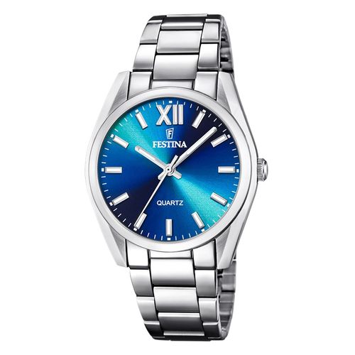 Montre Femme Festina Boyfriend Fond Bleu