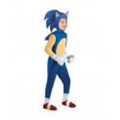 Costume Sonic The Hedgehog - Taille 8-10 Ans