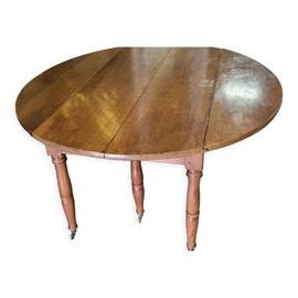 Table Ovale Directoire Dbut 19me Bois