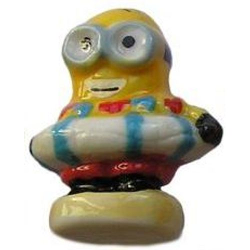 Fève Minion À La Bouée Blanche Et Bleue - Série Les Minions À La Plage (2019)