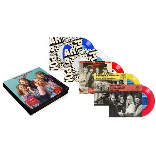 Abba - Ring Ring: 50th Anniversary - Colored 7-Inch Vinyl Boxset [7-Inch Single] Colored Vinyl, Boxed Set, Uk - Import