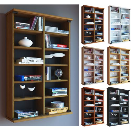 Vcm Bois Cd Dvd Étagère Murale Étagère Suspendue Armoire Murale Vitrine Zuntisa Porte Vitrée Bois Cd Dvd Étagère Murale Étagère Suspendue Armoire Murale Vitrine Zuntisa Porte Vitrée