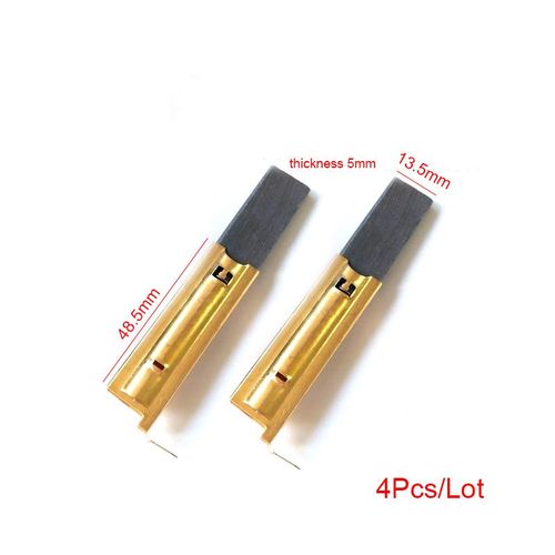4 pièces balais de carbone moteur XQG70 808FM, accessoires de machine à laver à tambour Haier 5x13.5MM