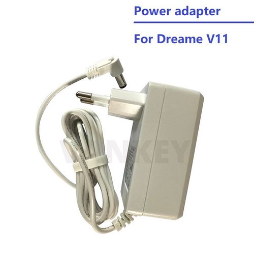 Adaptateur de charge Original avec prise ue, accessoires de pièces de rechange pour aspirateur Dreame V11, alimentation électrique blanche