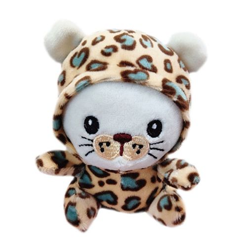 Mini Poupée Tigre En Peluche 10cm/4 Pouces, Pendentif Pour Sacs À Main, Vêtements Et Sacs À Dos, Porte-Clés Ornement Cadeau Pour Femmes D5qa