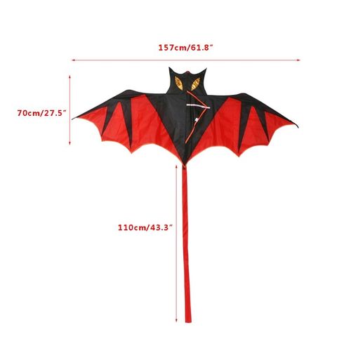 Cerf-Volant De Chauve-Souris Pour Enfants, Jouet D'Extérieur, Nouveauté, D5qa