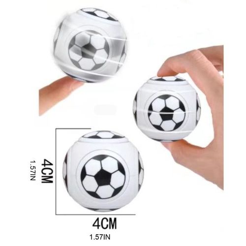 Balle Sphérique Anti-Stress Avec 6 Rotations Latérales Pour Adultes, Jouet Décompressant, Fidget, Football, L'Anxiété, D5qa