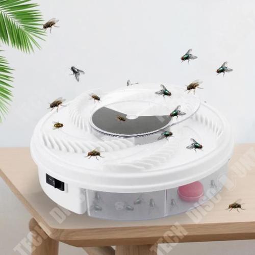 Anti-mouche électrique silencieux Piège à mouches automatique domestique  piège à mouches rotatif silencieux électrique domestique