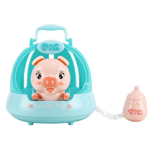 Jouets Domestiques À Absorption Automatique Pour Enfants, Avec Son Et Lumière, Jeu De Musique, Maison Électrique, Cochon Mignon D5qa